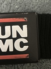 Run DMC 2015 Authentic Belt Buckle With Removable Buckle to Change Belt or Color