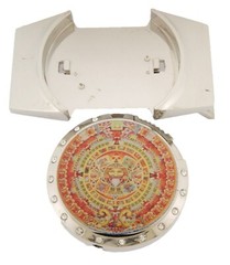 Removable Lighters & Belt Buckle Combo Aztec Calander New Mayan Men&rsquo;s Western