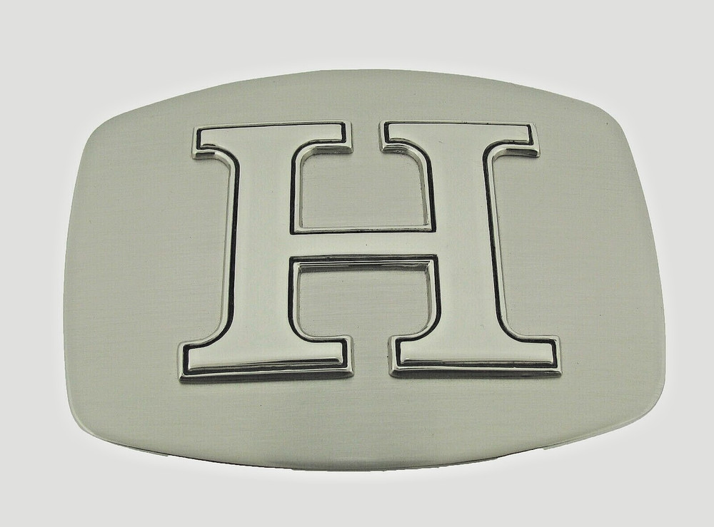 Initial H Letter h Belt Buckle New Men Women Western Really Cowboy Silver Metal