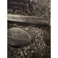 Vintage Monster Truck 4×4 Off Road SUV Belt Buckle Silver Tone 3D Relief 1988