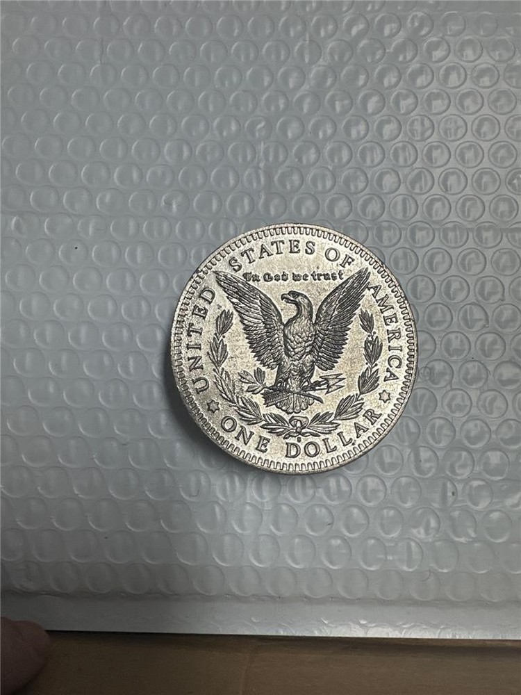 Vintage United States Of American Dollar Coin Belt Buckle