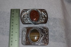 Stylish Western Belt Buckles – 2 Buckles Nice And Shiny