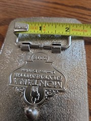 2019 Pendleton Whisky Belt Buckle Let&rsquo;er Buck Montana Silversmiths – RARE