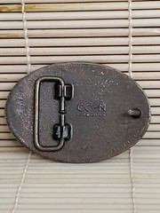 Vintage RANDY Belt Buckle By Oden – Made In USA – 2-3/4”x 2”