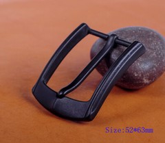 Alloy Pin Single Prong Clip Buckle for Men Leather Belt Spare Replacement 4cm