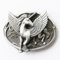Unicorn Metal Fashion Belt Buckle