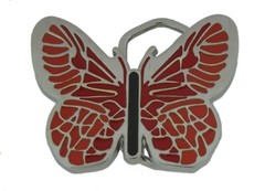 belt buckles lot 6 pieces Collection High Quality Butterfly for 1.25&Prime; Inch Belts