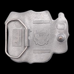 Cowboys Stay In The Saddle Longer Innuendo Novelty Joke Belt Buckle (New)