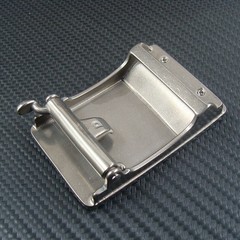 Titanium Clamp closure Buckle Anti allergy Belt Buckle for 1.25&Prime; Belt Z333