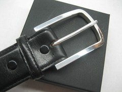1.5&Prime; GENUINE CALF LEATHER BELT, BUCKLE IN PHOTO NOT INCLUDED WITH YOUR PURCHASE