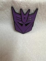 The Transformers Belt Buckle Purple