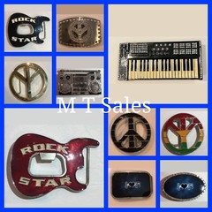 music & peace sign belt buckle party buckle dj belt buckle westren cowboy