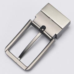 Men Alloy Metal Belt Buckle Rectangular Pin Buckle Belt Head Replacements