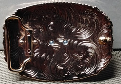 BULL RIDING COWBOY Western Belt Buckle Hebilla Vaquera Con Toro