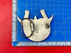 Lucky Star In Horseshoe Vintage 2004 Cutout Great American Products Belt Buckle