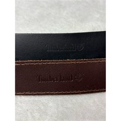 Timberland Black and Brown Set of 2 Leather Belts with Metal Buckle Size L 38-40