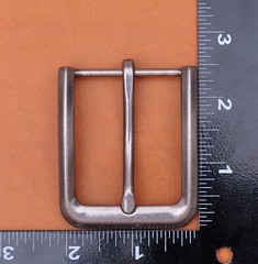 4cm Alloy Men Pin Waist Leather Single Belt Buckle Head Prong Clips Replacement