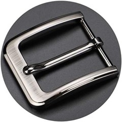1.5 Inches (38-40 Mm) Belt Buckle Single Prong Square Replacement Buckle for Men