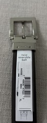 Calvin Klein Reversible Black/Brown Leather Belt Sz XL Silver Buckle #640556 NWT