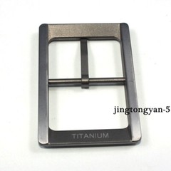Titanium Belt Buckle Anti-allergic Pin Belt Buckles Fits For 1.5 inches Belt