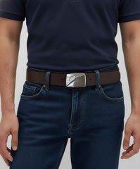 Striking Metal Belt Buckle – Mens Rocky Statement Look