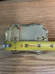 Vintage Masonic 32nd Degree Freemasons Belt Buckle