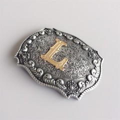 Western Initial Letter L Belt Buckle Gurtelschnalle also Stock in US