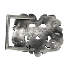 Pewter Oak King Belt Buckle Dryad Design Green Man Wiccan Pagan Celtic Greenman