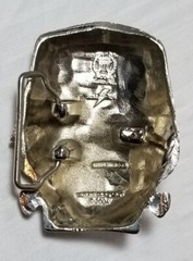 Frankenstein Monster Belt Buckle Boris Karloff Vintage Horror Movie Collectible