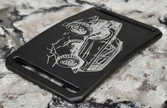 GRIP6 BELT BUCKLE – JEEP OFFROAD ROCK CRAWLING XJ – GUNMETAL GRAY 1.5 INCH WIDE