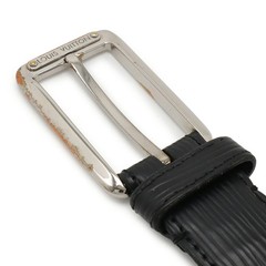 LOUIS VUITTON LOUIS Vuitton Epi Santulle Force Belt Noir Black