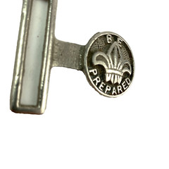 Vintage Boy Scouts Be Prepared Metal Belt Buckle Piece