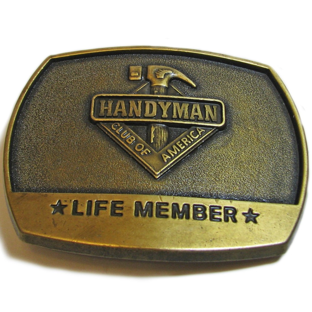 Handyman Club of America 1996 Men&rsquo;s Metal Belt Buckle