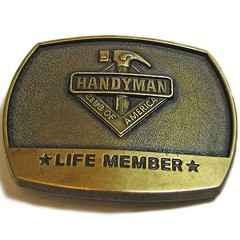 Handyman Club of America 1996 Men&rsquo;s Metal Belt Buckle