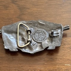 Famous Stars and Straps Guns And Rose Design Belt Buckle