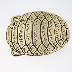 Croc Belt Buckle – Rustic Statement Accessory, Western & Vintage Style
