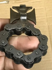West Coast Choppers Belt Buckle Chain Link Bottle Opener