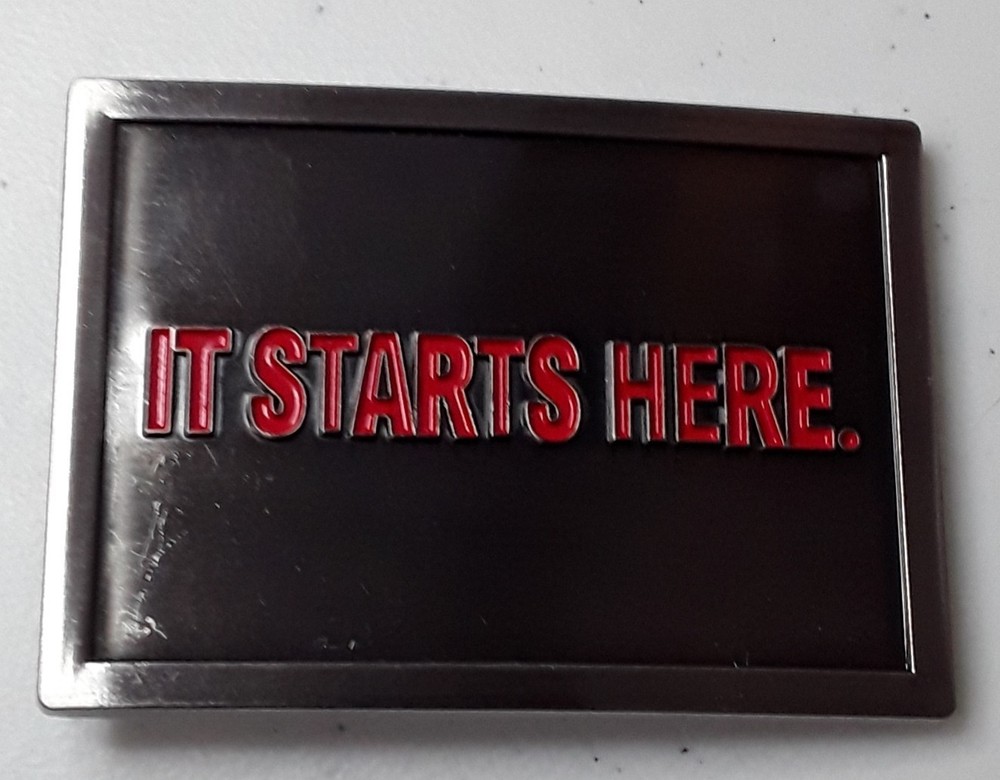 Belt Buckle , Molson Canadian , It Starts Here