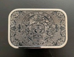 New Aztec Mayan calendar mens women&rsquo;s belt buckle