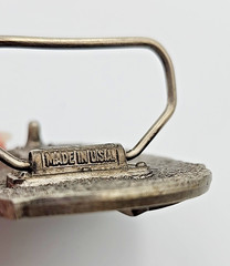 Mac Tools Racing Belt Buckle #21 Brabham Great American Buckle Co Made In USA