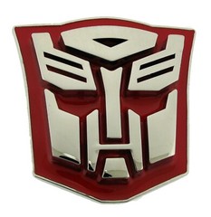Hasbro Transformers Belt Buckles Red Metal Original Halloween Cosplay Men Women