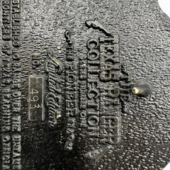 The Texas Ranger Collection John Coffee Hays Solid Brass Belt Buckle Ltd Ed 493