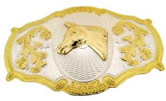 Horse Belt Buckle Western New Men Women Cowgirl Cowboy Rodeo Texas Style Metal