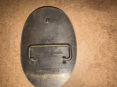 Vintage Solid Brass Steam Locomotive Train Belt Buckle Award Design Medals USA