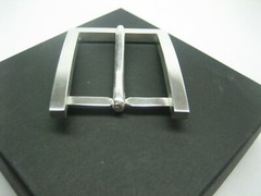 GENUINE HORNBACK CROCODILE BELTS 1-3/8&Prime; WIDE, AND SILVER 925 SOLID BUCKLE U.S.A.