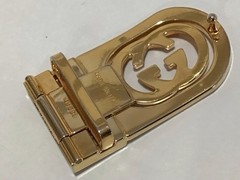 GUCCI Men’s “GG” BELT BUCKLE / Made In Italy