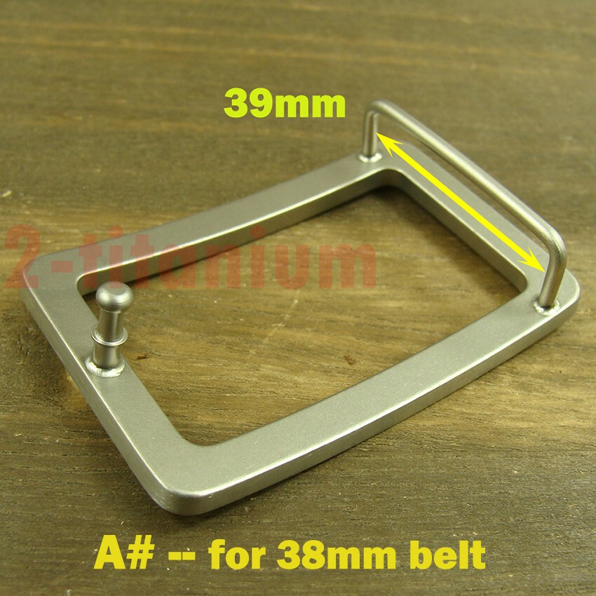 Titanium anti-allergy Hollowed out Belt Buckles for 1.5&Prime; or 1.3&Prime; belt XZ485