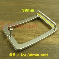 Titanium anti-allergy Hollowed out Belt Buckles for 1.5&Prime; or 1.3&Prime; belt XZ485