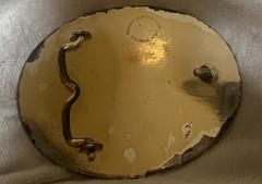 Montana Silversmiths Two-Tone Buffalo Nickel Belt Buckle Steer Head Skull Rodeo