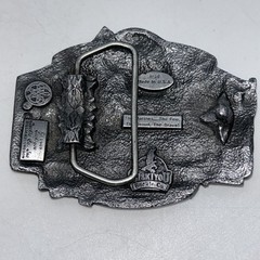 United States Marines Belt Buckle SISKIYOU Pewter Made USA 1987